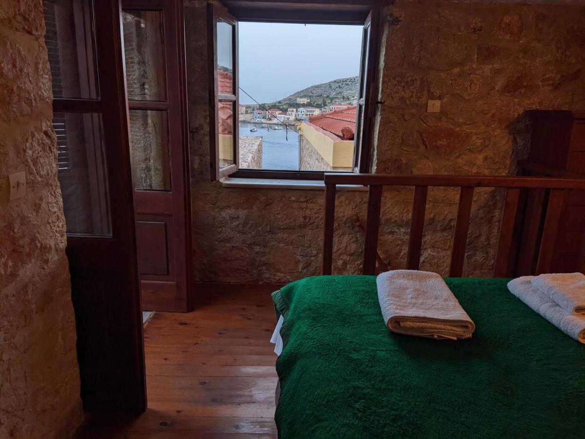 Rosalia Apartments Chalki Town Buitenkant foto